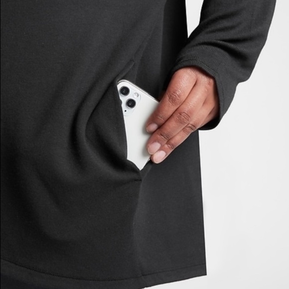 NWT- Athleta Purana Wrap Sweatshirt, XS, Med, XL - Picture 3 of 8